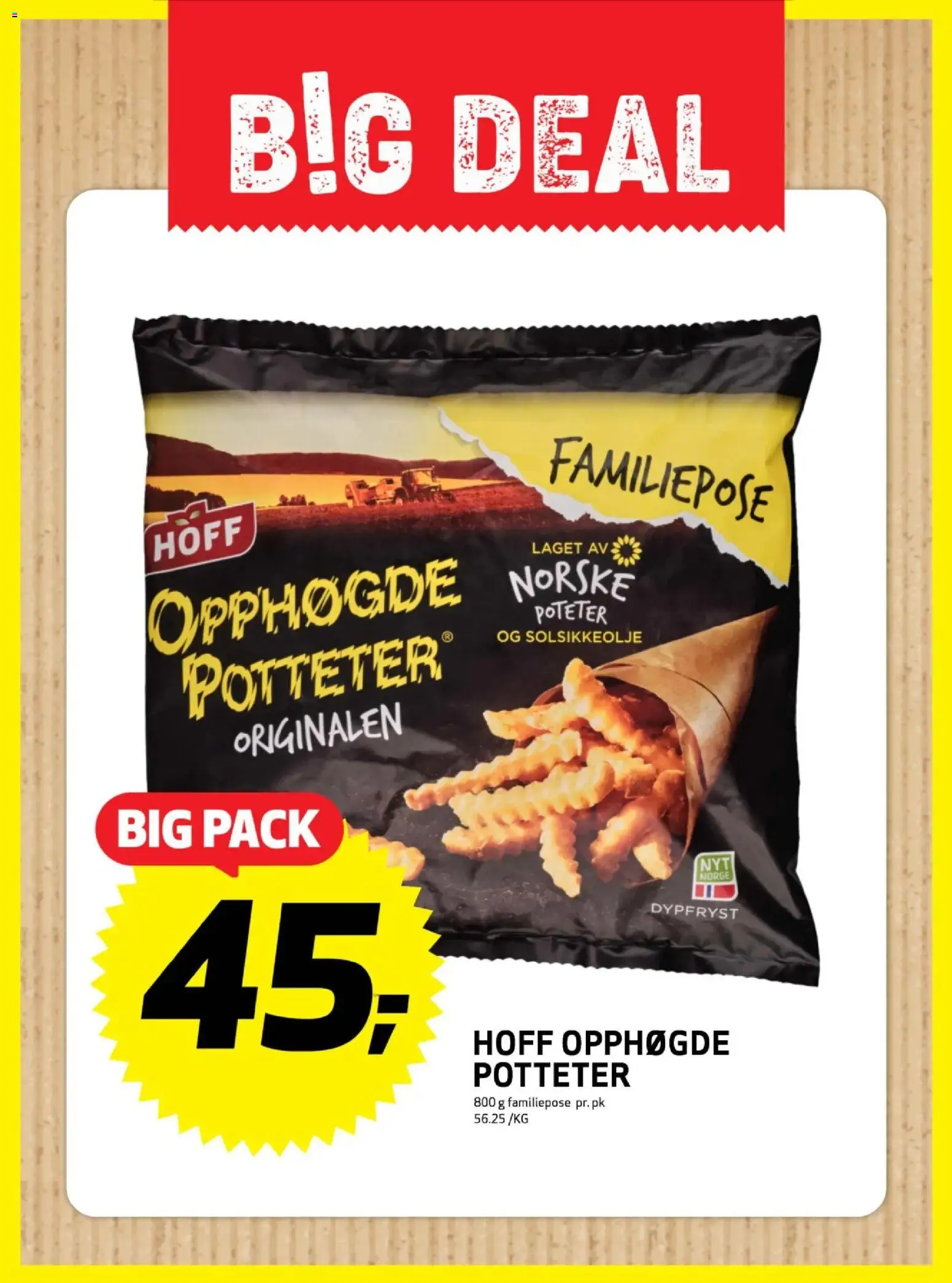 {H1} | Side: 2 | Produkter: Poteter, Машинка