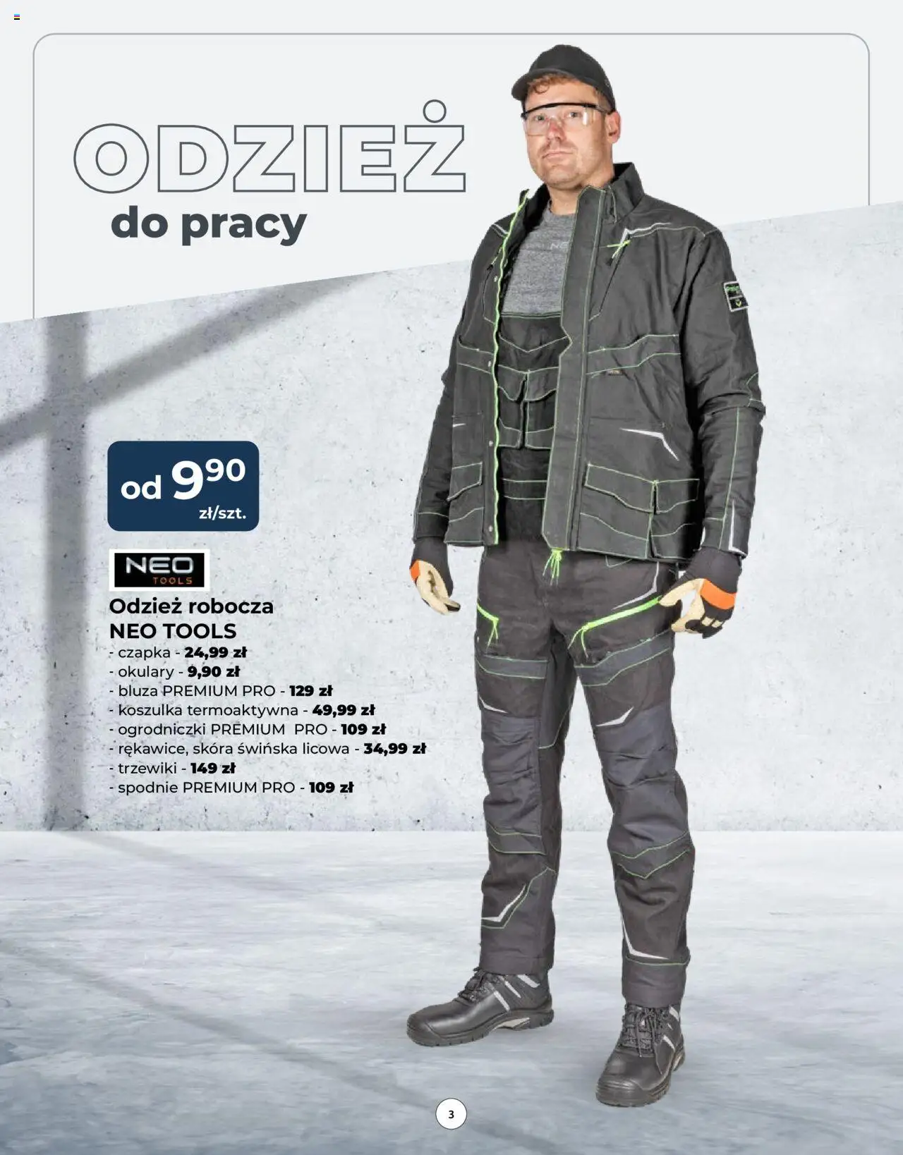 Mrówka Gazetka od 09.10.2025 | Strona: 3 | Produkty: Spodnie, Ogrodniczki, Czapka, Okulary