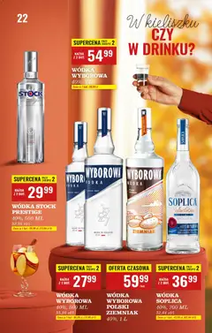 Pogląd oferty "WÓDKA STOCK PRESTIGE, Wódka Stock Prestige 40%, 500 ml" - ważna od 03.11.2025 | Strona: 22