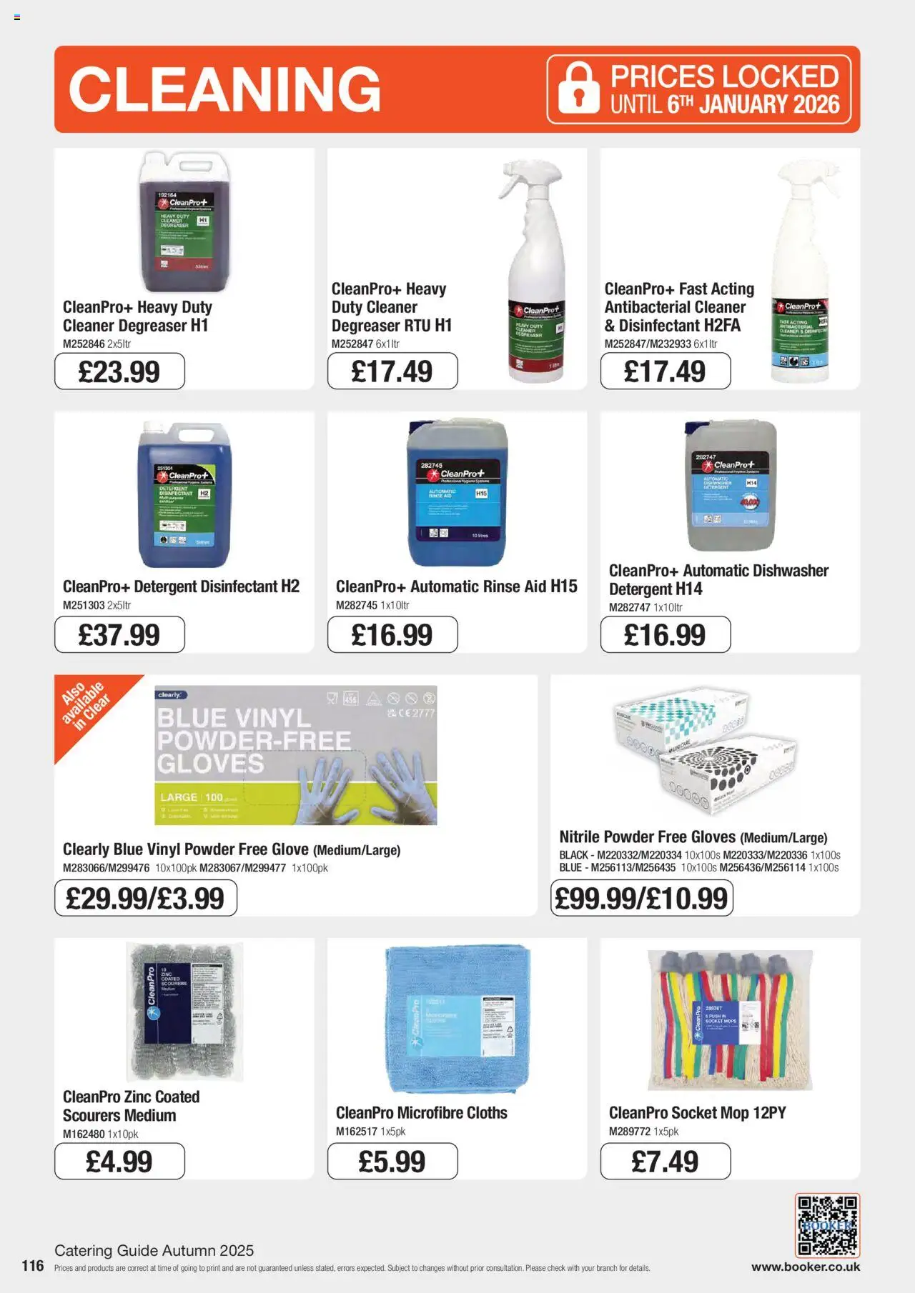 {H1} | Page: 116 | Products: Socket, Powder, Detergent, Gloves