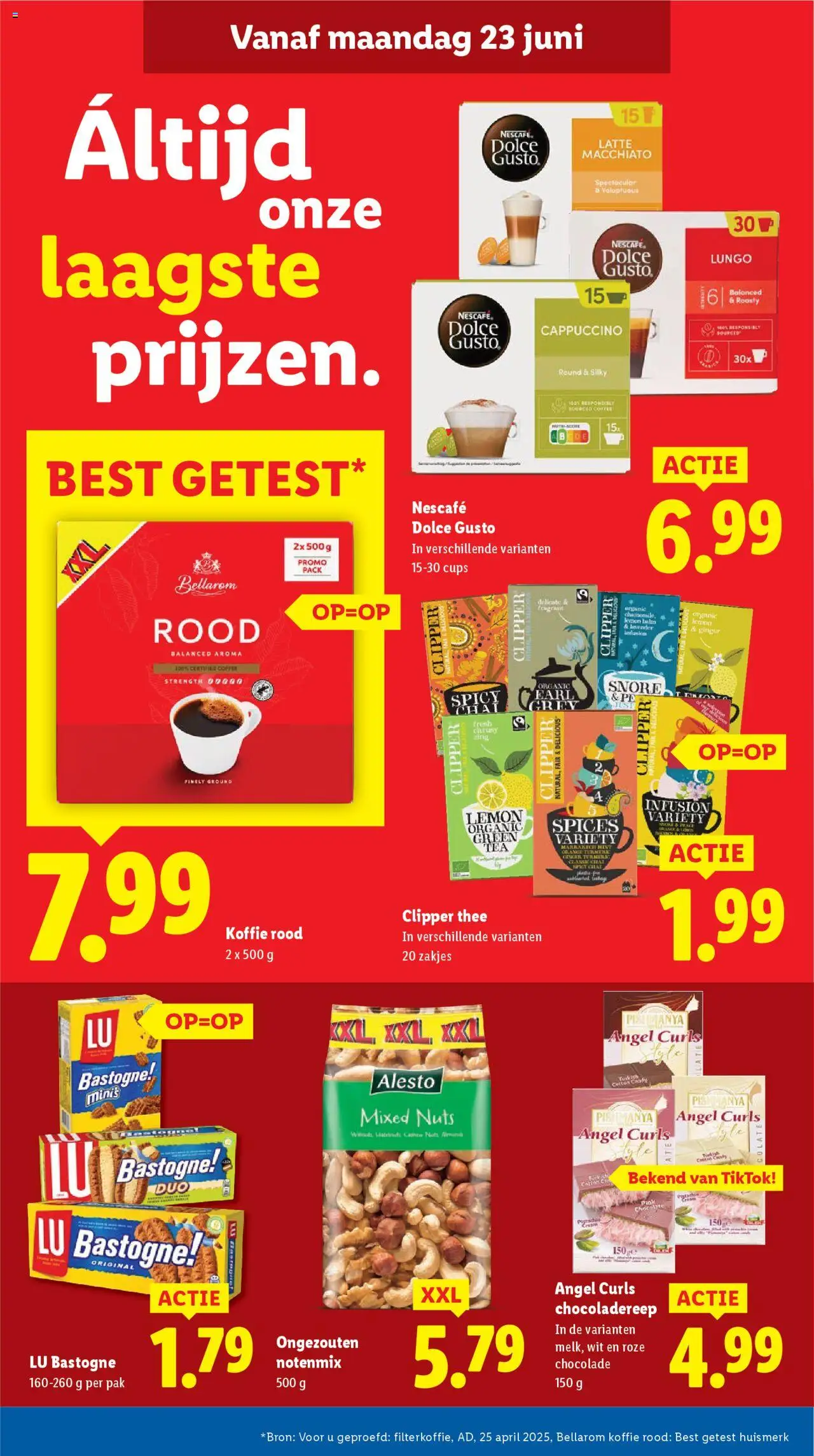  | Pagina: 8 | Producten: Chocolade, Thee, Nescafe, Cappuccino