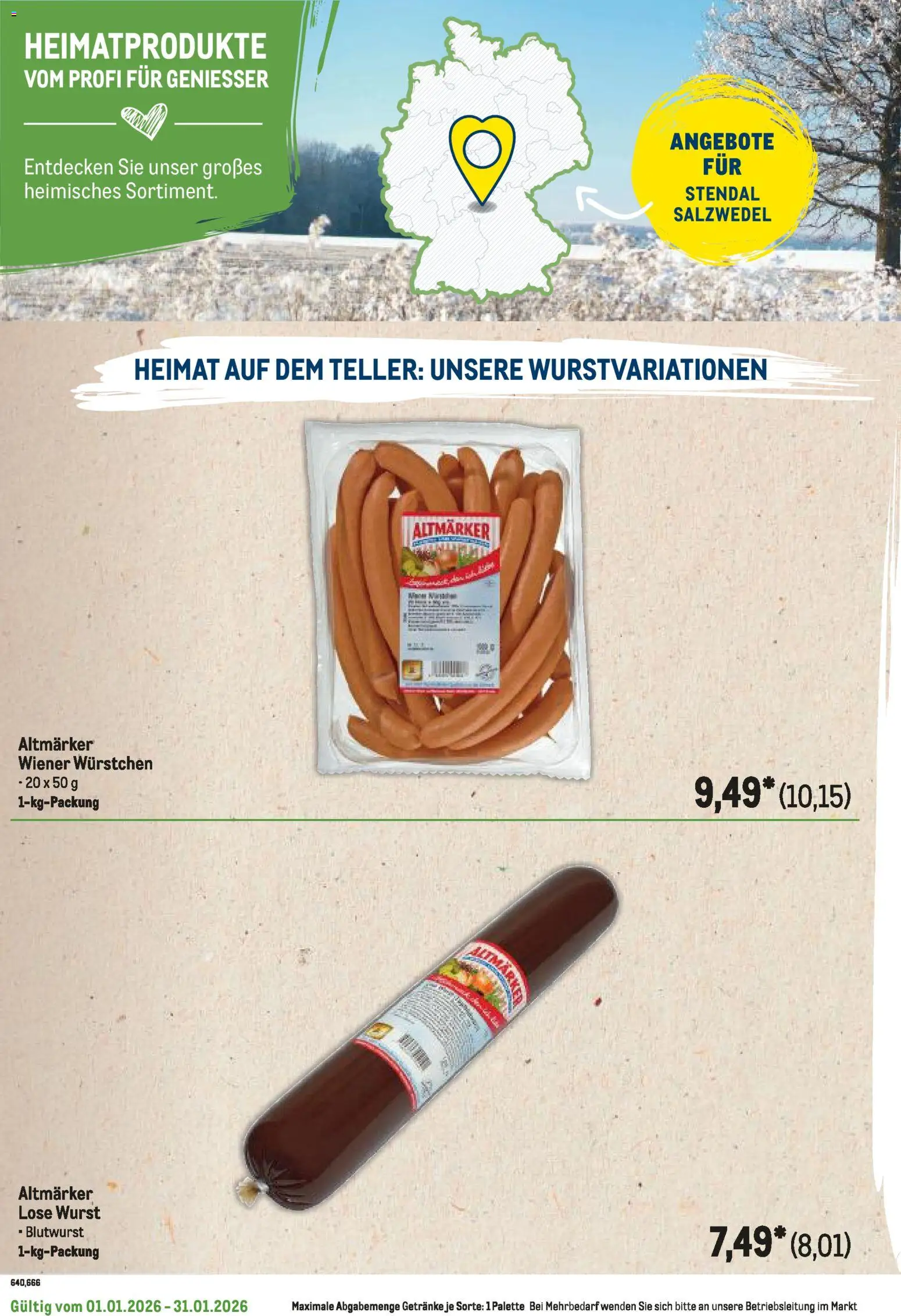 Metro  Regionaler Flyer – gültig ab 01.01.2026 | Seite: 78 | Produkte: Wiener wurstchen, Wurst