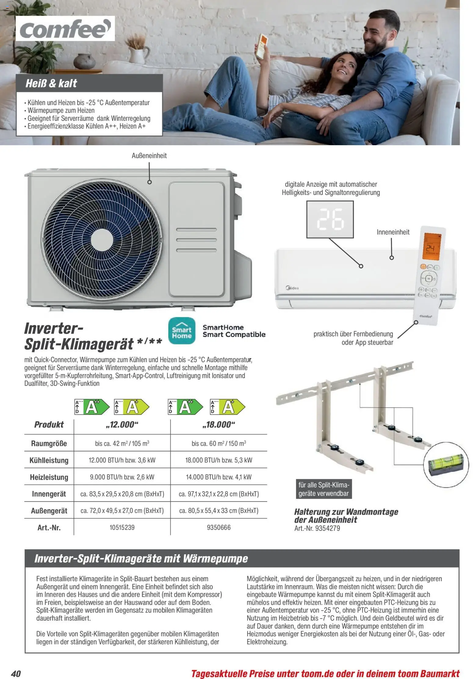 Toom Baumarkt - Pool, Sauna & Klima 2026 – gültig ab 14.03.2026 | Seite: 40