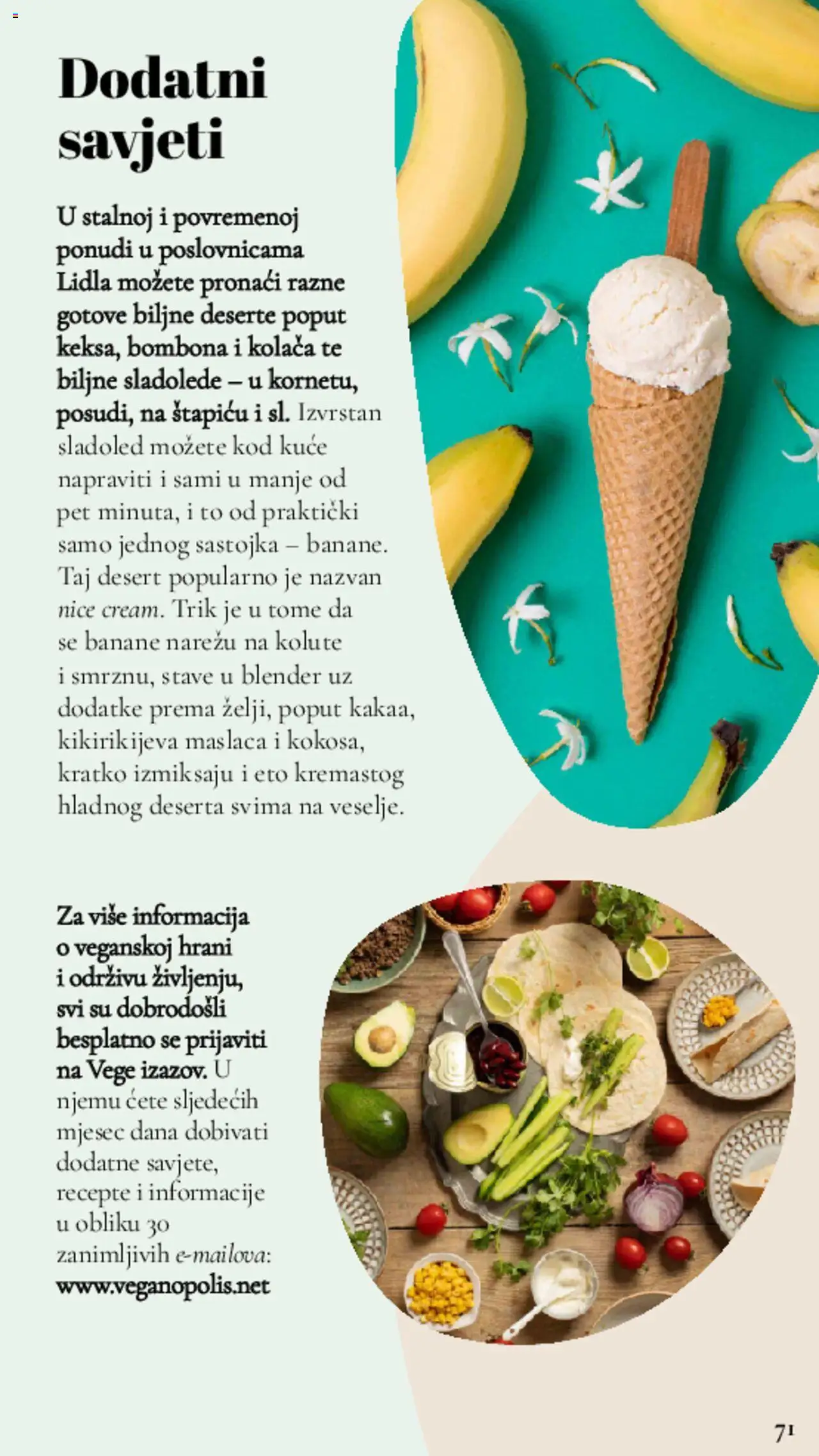 Lidl katalog | vrijedi od 11.03.2025 | Stranica: 71 | Proizvodi: Banane, Sladoled, Blender