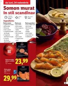 Ofertele Lidl valabile de la 23.10.2025 | Pagină: 47 | Produse: Mărar, Ulei, Muștar, Piper