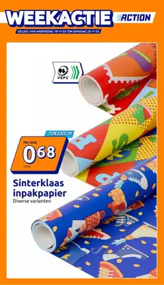 Action - Folder week 47 - Voorbeeld van een folder van Action, geldig van 19.11.2025
