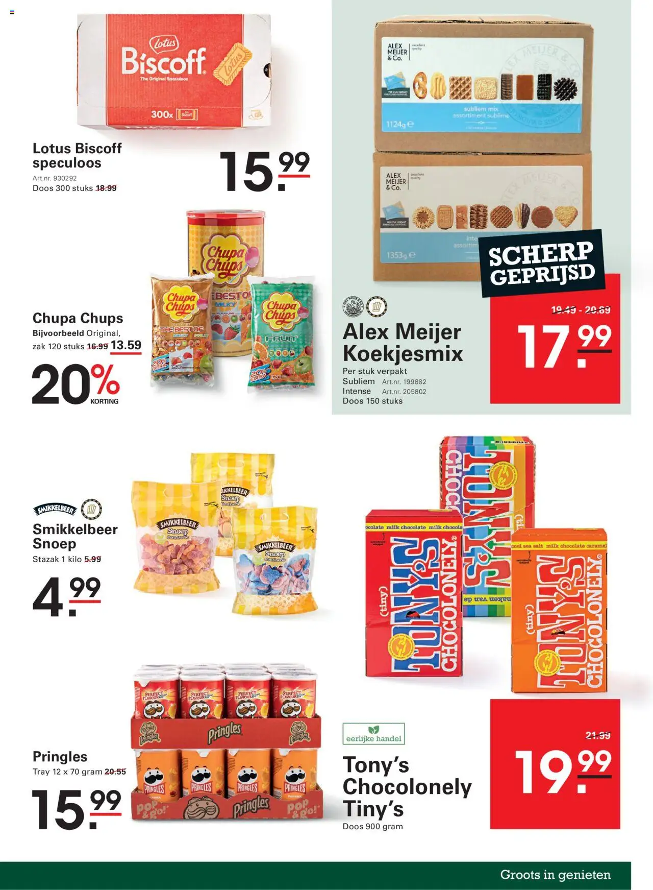  | Pagina: 23 | Producten: Snoep, Zak, Pringles, Fruit