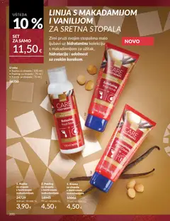 Katalog Avon - Pregled kataloga iz trgovine Avon, vrijedi od 31.10.2025 | Stranica: 200 | Proizvodi: Krema za stopala, Kupka, Krema
