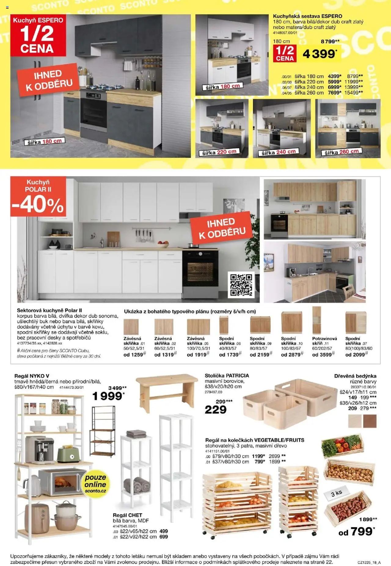 Sconto nábytek leták od 24.09.2025 | Strana: 18 | Produkty: Stolička, Desky, Barvy, Skříň