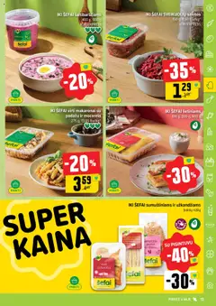 IKI - Leidinys│galioja nuo 21.07.2025 | Puslapis: 13 | Prekių: Kiaulienos, Sumuštinis, Vištiena, Makaronai