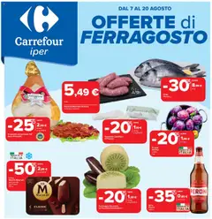 Anteprima del volantino Volantino Carrefour	 valido a partire dal 07.08.2025