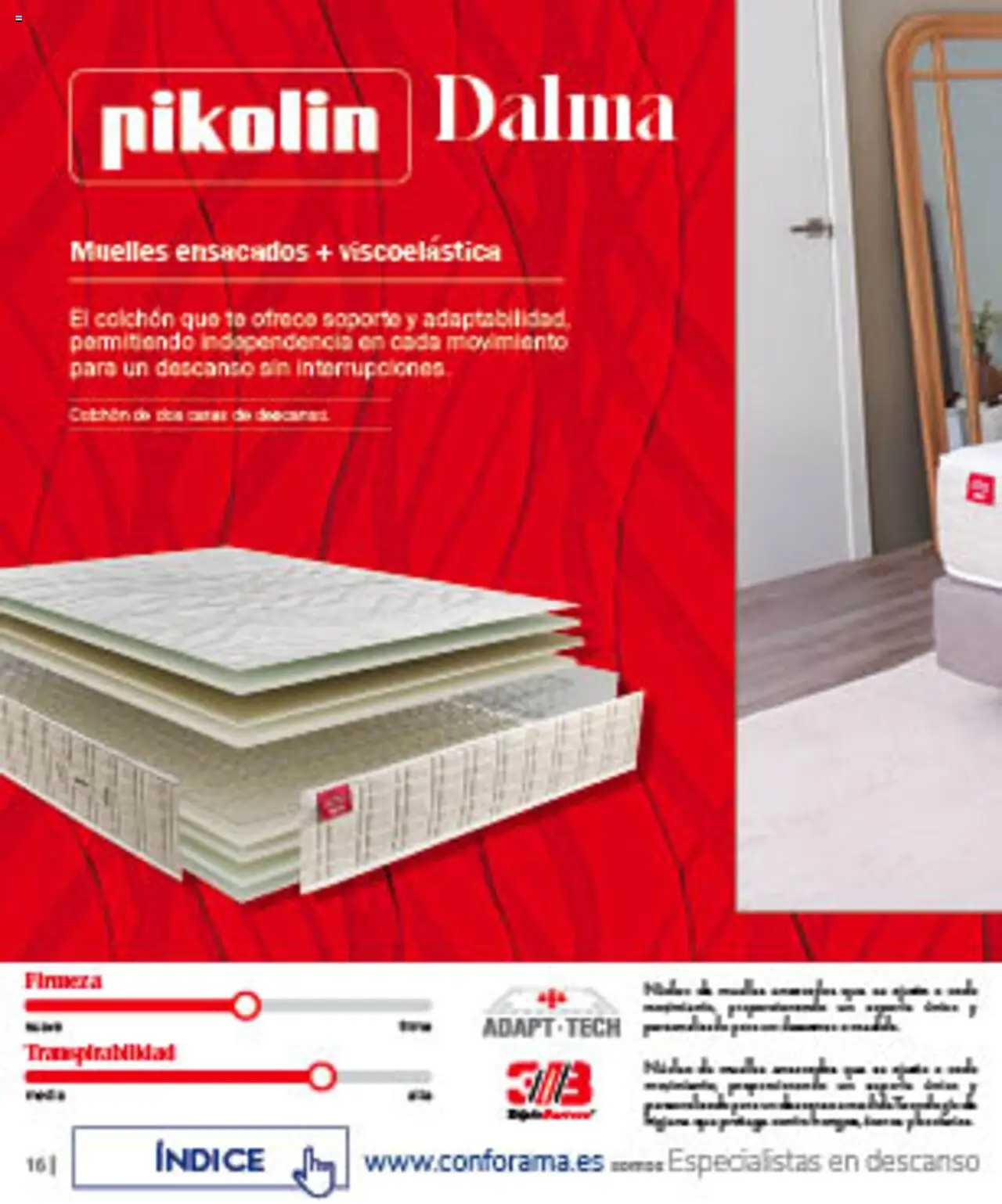 Conforama folleto │ válido desde el 07.08.2025 | Página: 16 | Productos: Té, Colchon
