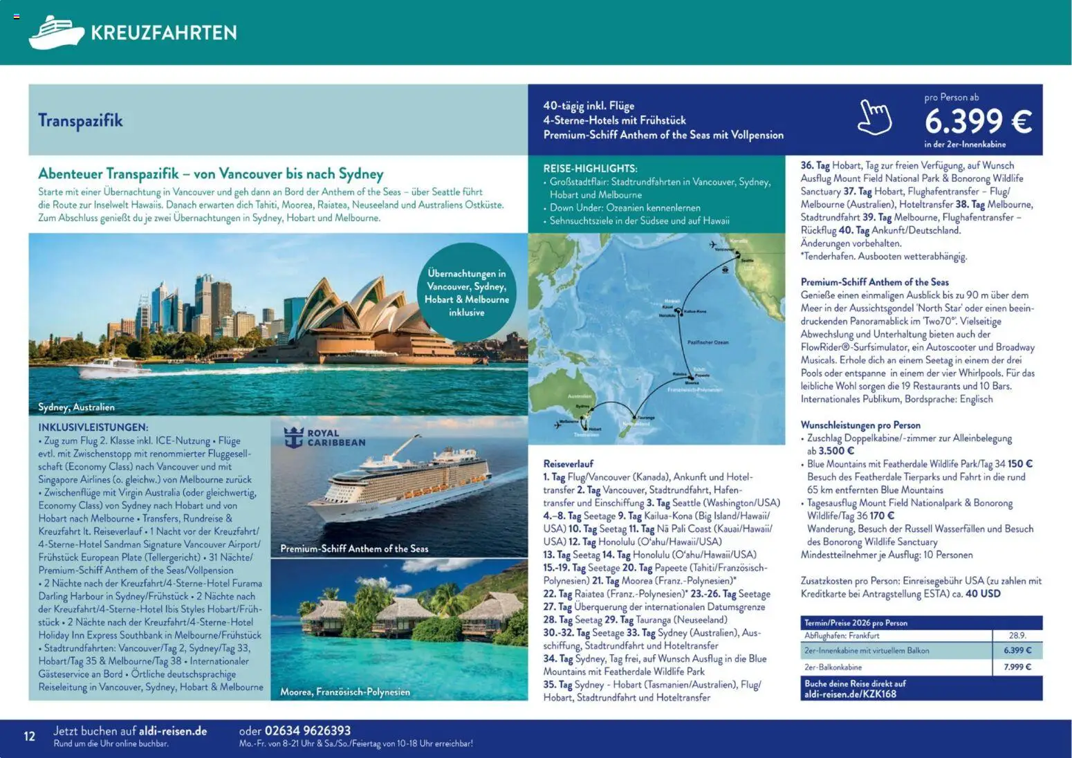 Aldi Reisen Unsere Traumreisen – gültig ab 01.01.2026 | Seite: 12
