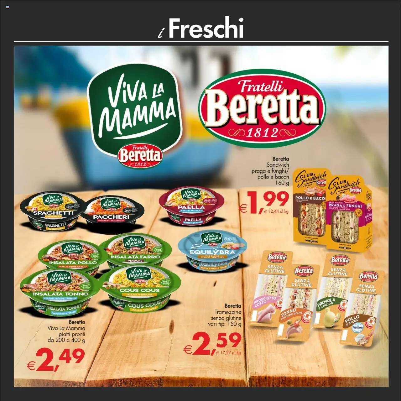 Volantino Decò del 12.08.2025 | Pagina: 15 | Prodotti: Insalata, Carciofi, Cous cous, Tramezzino