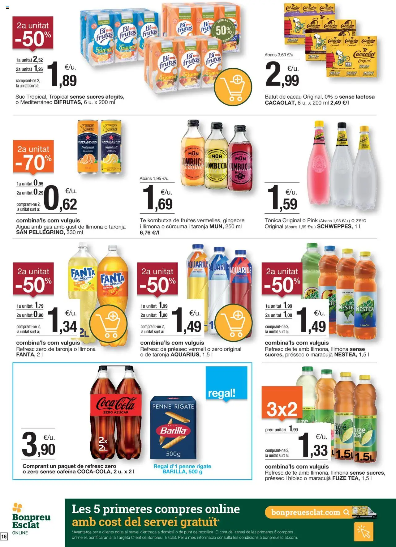 Bonpreu folleto │ válido desde el 09.09.2025 | Página: 16 | Productos: Té