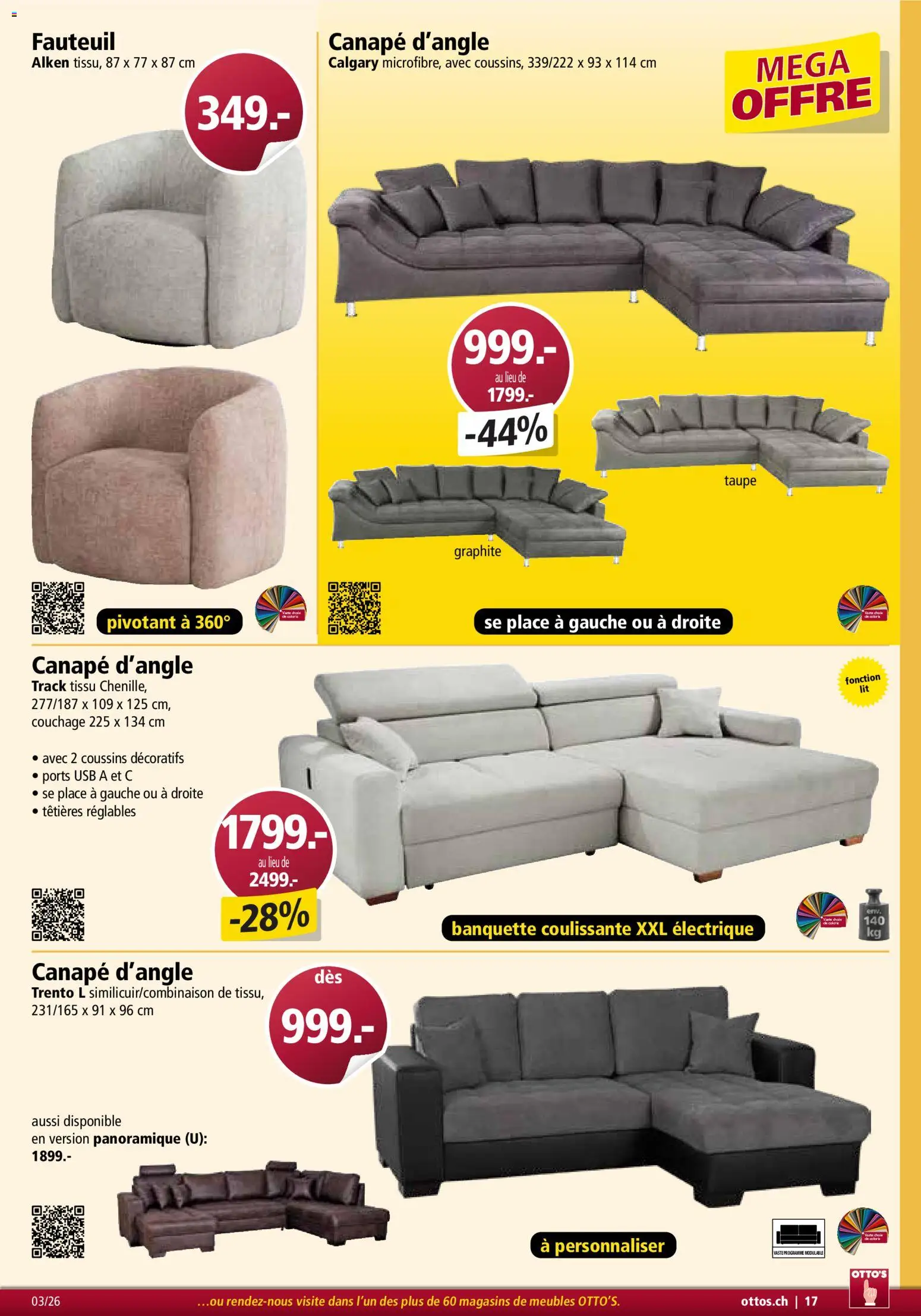 Otto's aktionen Meubles – gültig ab 01.03.2026 | Seite: 17 | Produkte: Usb