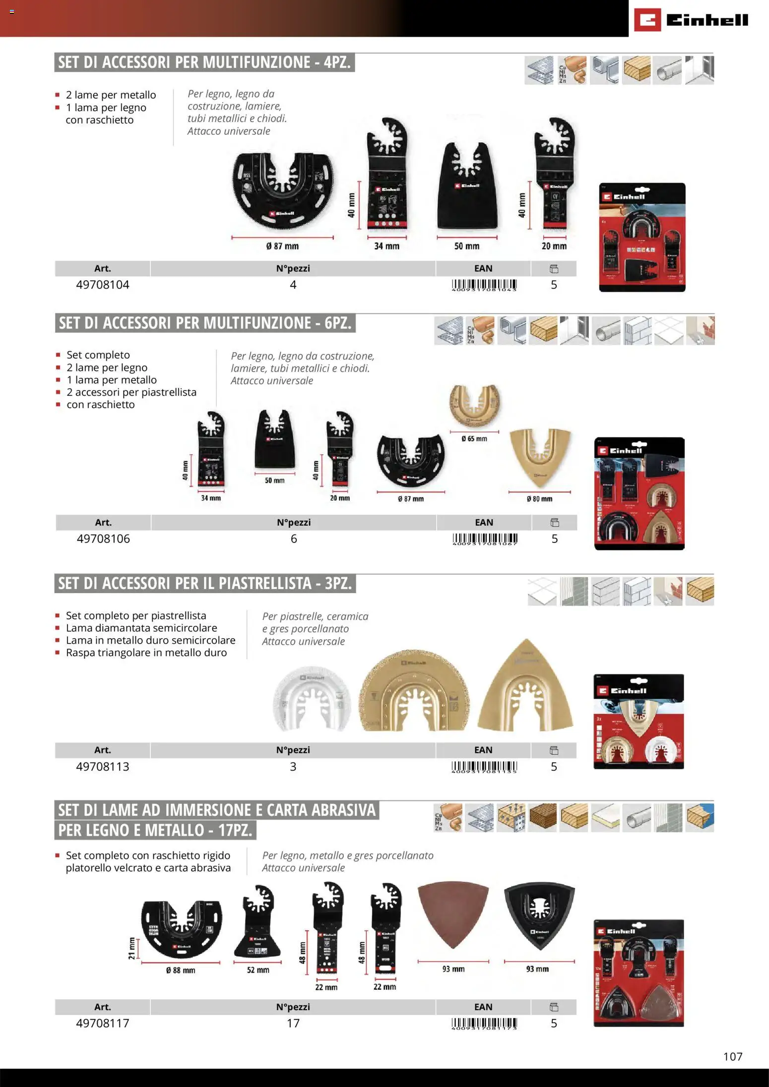 Volantino Einhell del 17.03.2026 | Pagina: 109