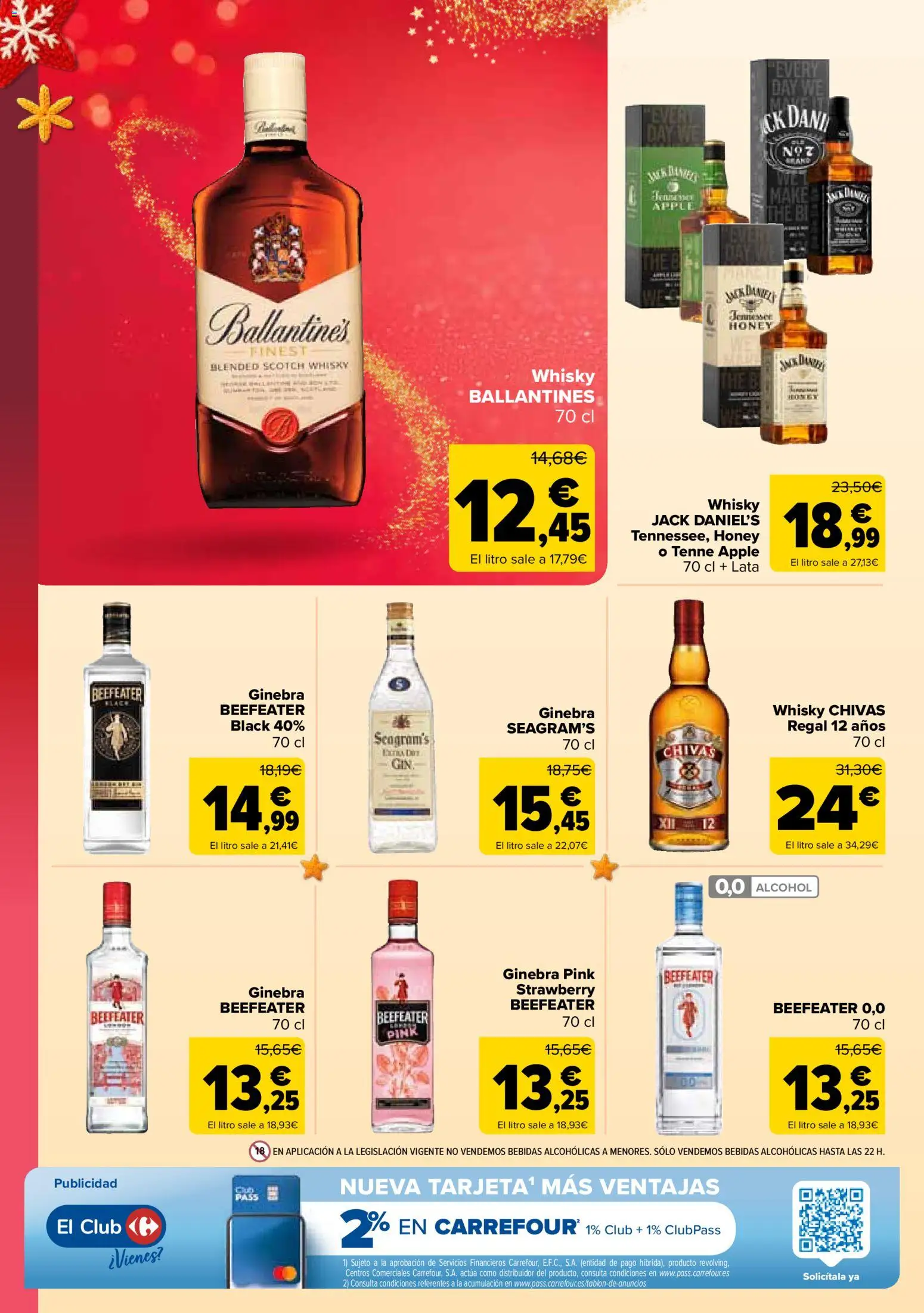 Carrefour folleto │ válido desde el 29.12.2025 | Página: 44 | Productos: Ginebra, Whisky, Apple