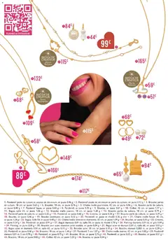 E.Leclerc - Prévisualisation de E.Leclerc Saint-Valentin valide à partir de 27.01.2026 | Page: 6 | Produits: Laque, Collier, Bracelet, Bague