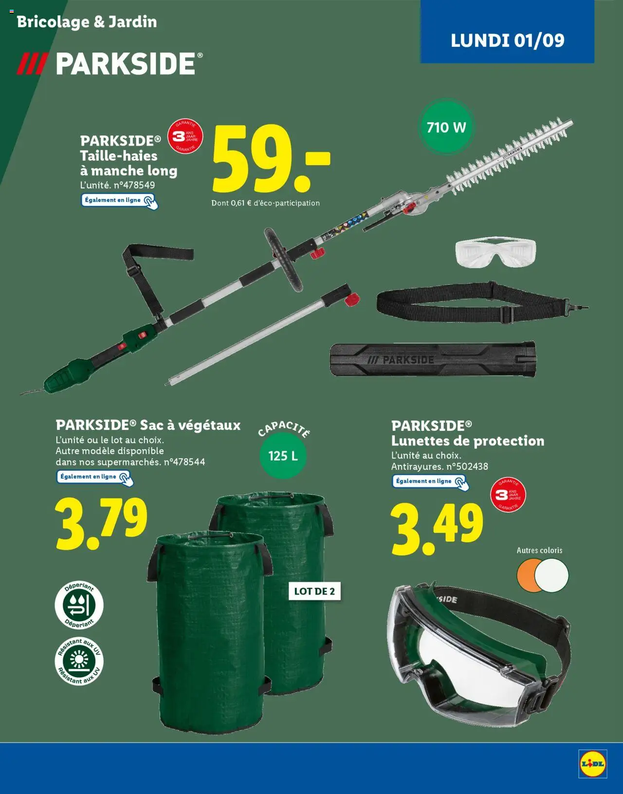  | Page: 3 | Produits: Sac, Sac À Végétaux, Lunettes