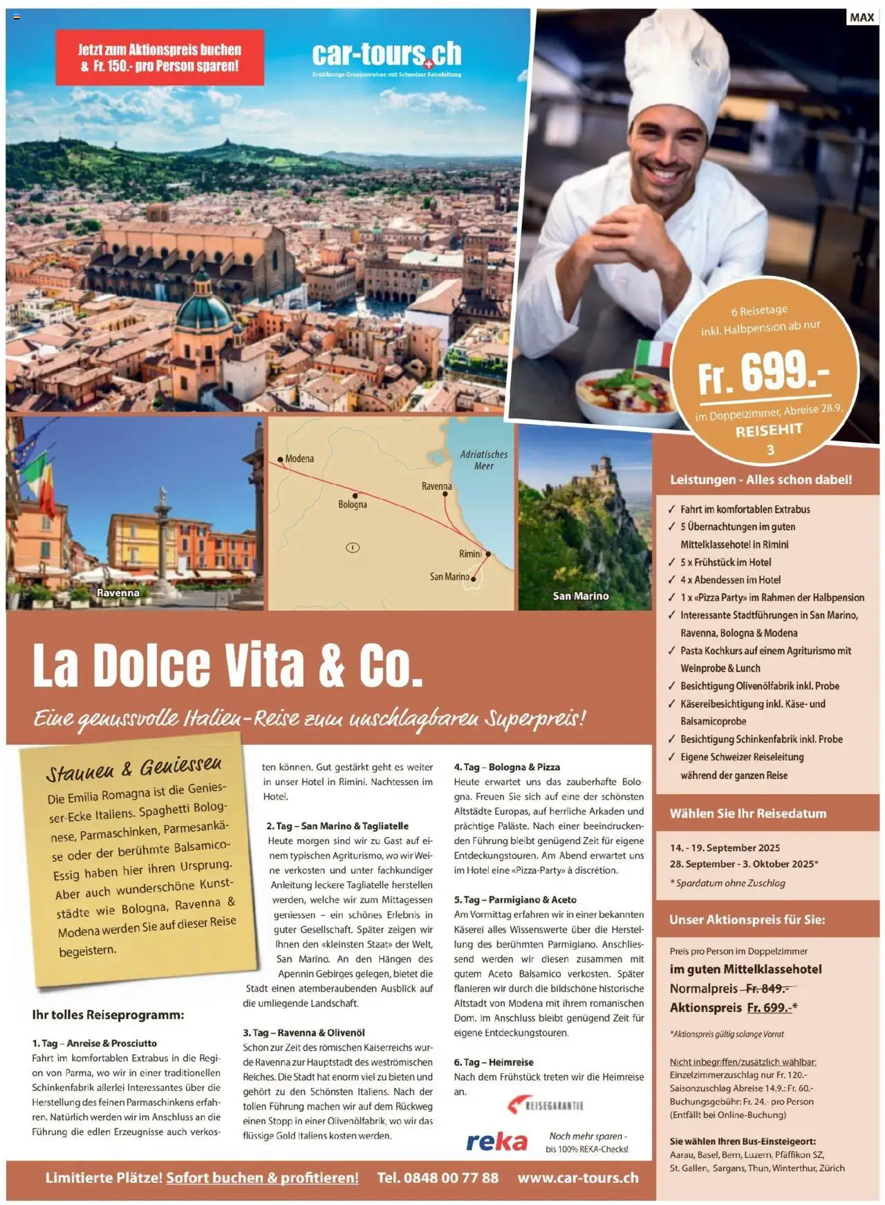 Migros Magazin ab 03.06.2025 | Seite: 18 | Produkte: Essig, Käse, Pizza, Pasta