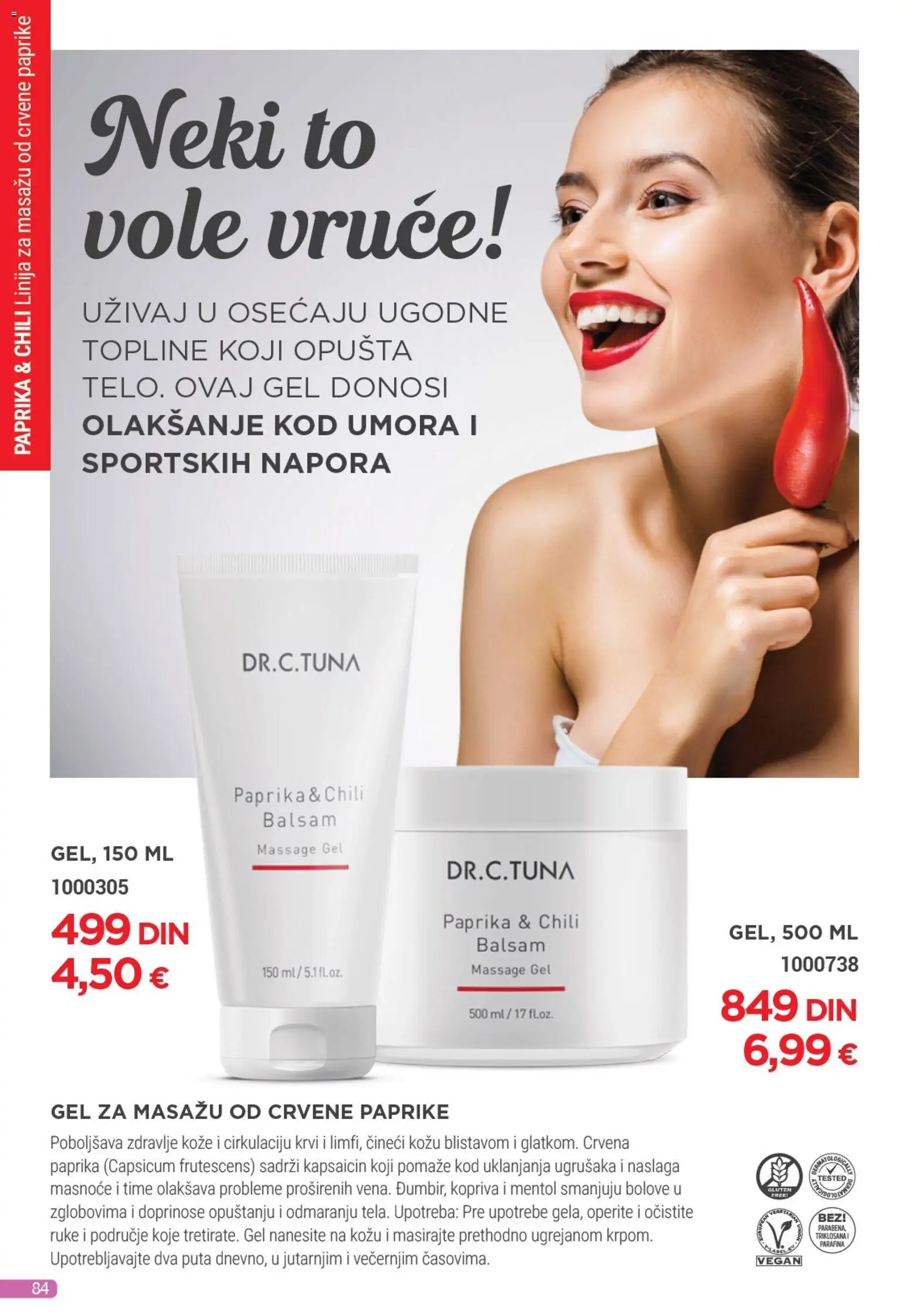 Farmasi katalog - važi od 01.11.2025 | Strana: 84 | Proizvode: Paprika