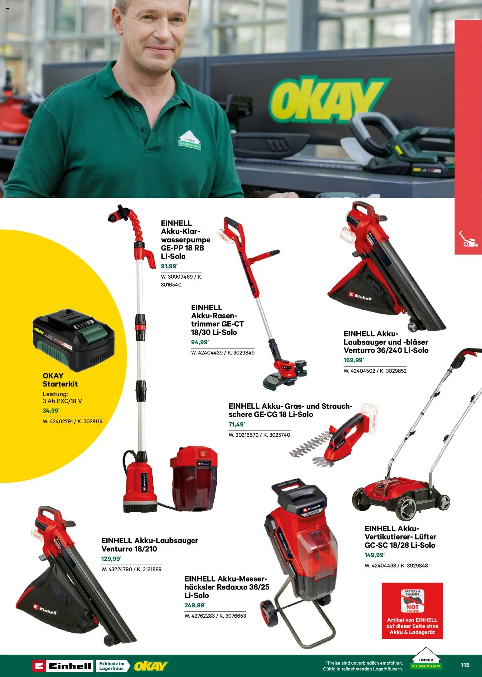 Lagerhaus  Garten und Freizeit Katalog 2026 gültig ab 22.02.2026 | Seite: 115