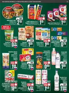 COOP Jednota leták platný od 23.04.2026 | Strana: 27 | Produkty: Fusilli, Ryža, Študentská pečať, Jar