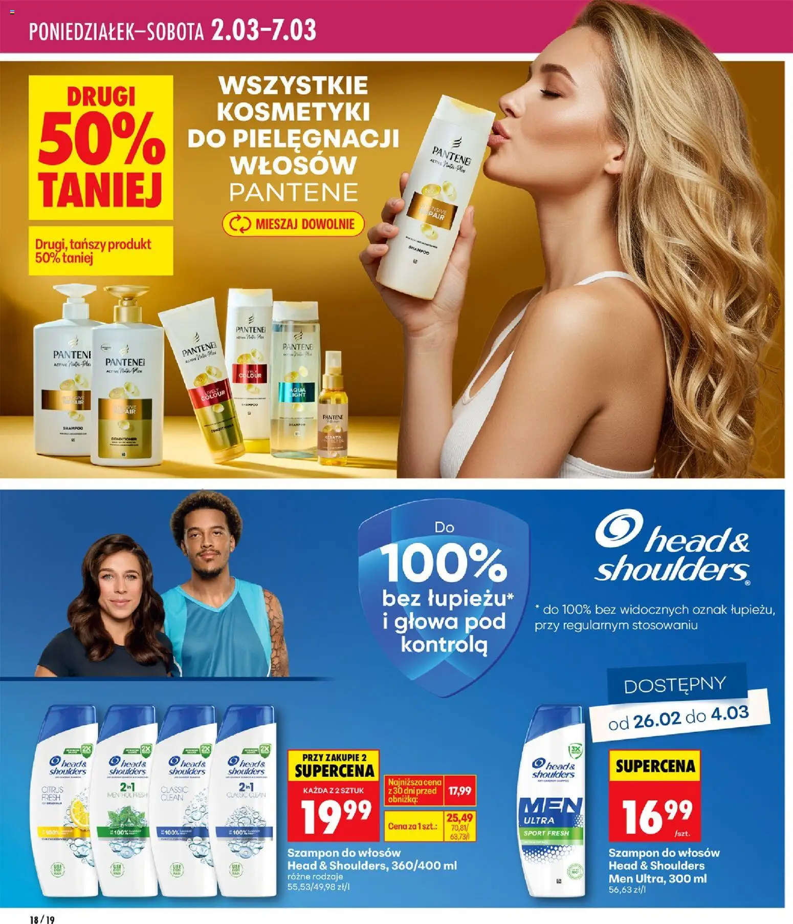 Biedronka gazetka - Twoje piękne strony od 26.02.2026 | Strona: 18 | Produkty: Kosmetyki, Szampon