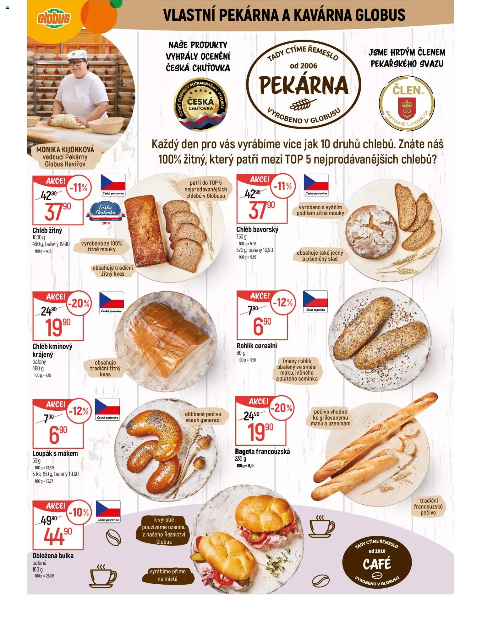 Globus leták - Havířov od 04.02.2026 | Strana: 7 | Produkty: Globus, Rohlík, Semínka, Bageta