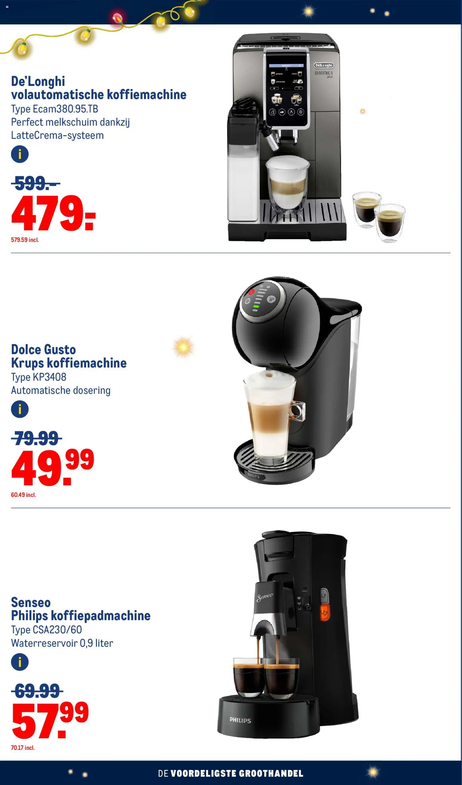 {H1} | Pagina: 10 | Producten: Koffiemachine