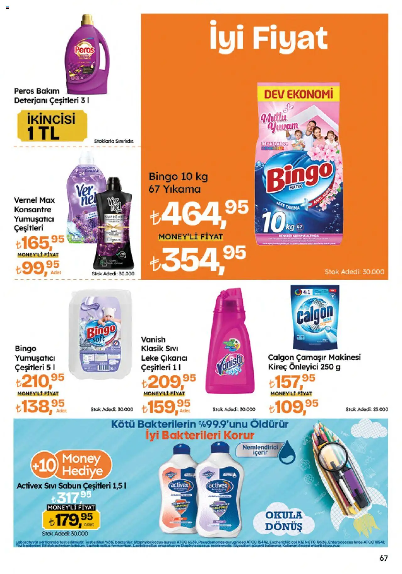 Migros Katalog - 5M Migroskop Dijital - 21.08.2025 tarihinden itibaren geçerlidir | Sayfa: 130 | Ürünler: Sabun, Yumuşatıcı, Leke çıkarıcı, Çamaşır makinesi