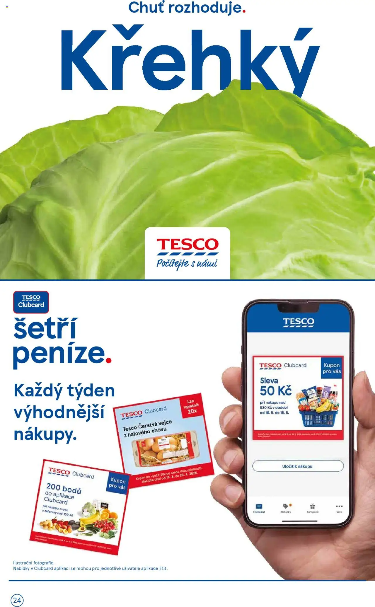 Tesco leták - Hypermarket od 06.08.2025 | Strana: 24 | Produkty: Ovoce, Vejce