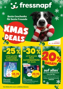 Fressnapf Aktionen ab 11.12.2025 gültig