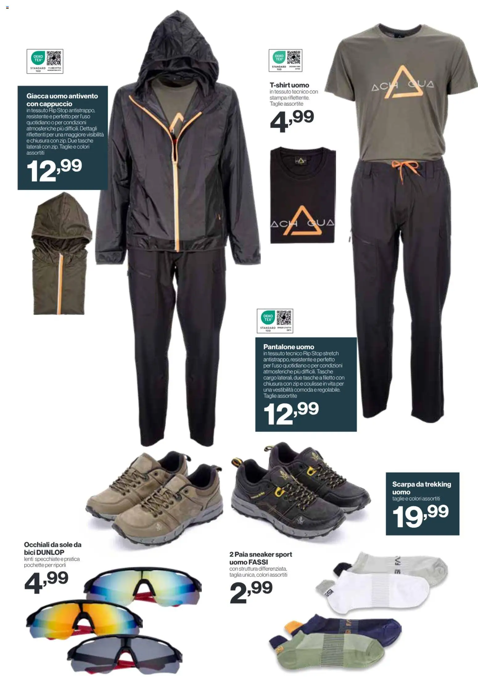 Volantino IN's del 22.04.2026 | Pagina: 22 | Prodotti: Giacca, Occhiali, Cappuccio, Stampa