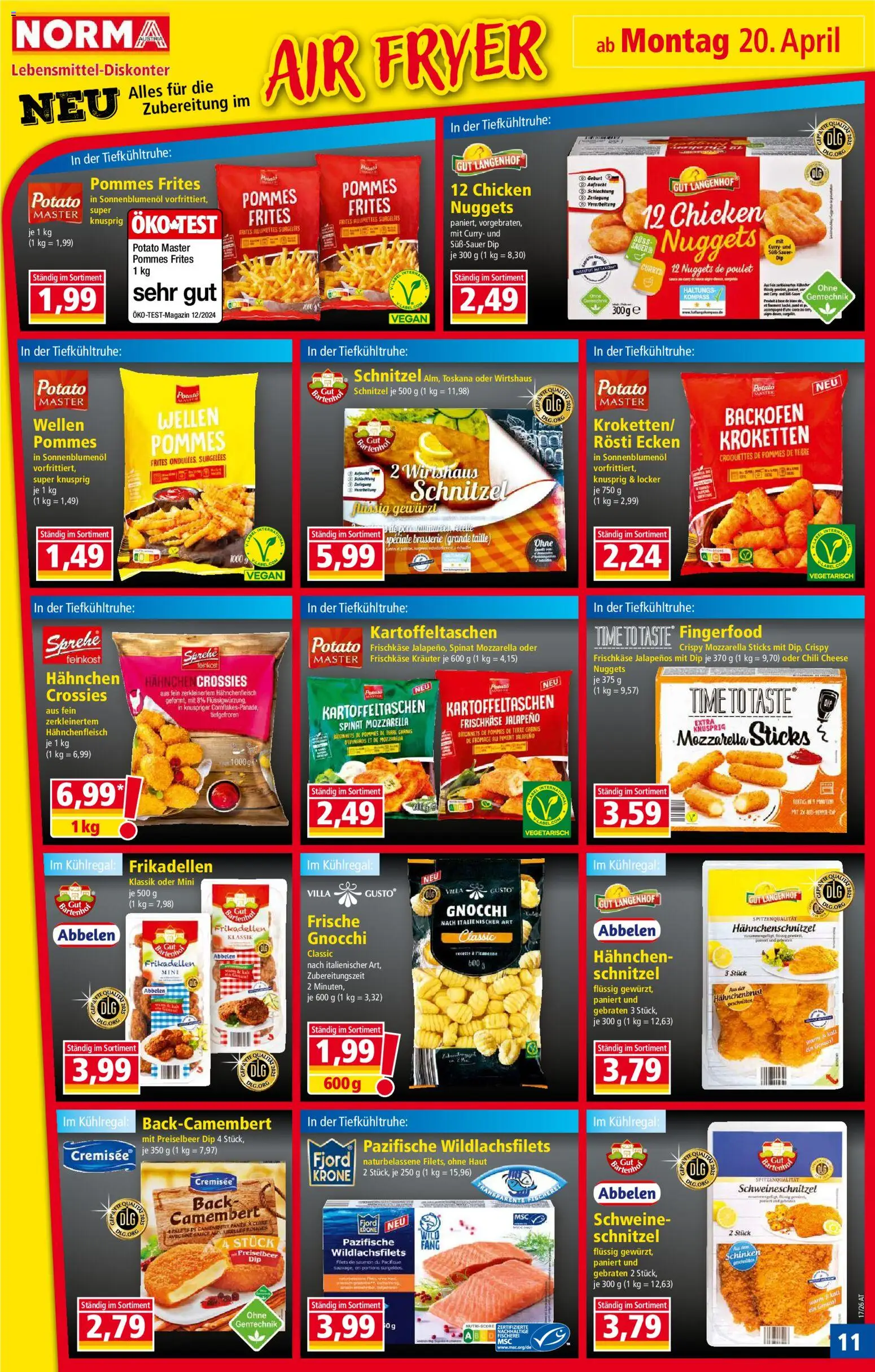 Norma Flugblatt gültig ab 20.04.2026 | Seite: 11 | Produkte: Chili, Schinken
