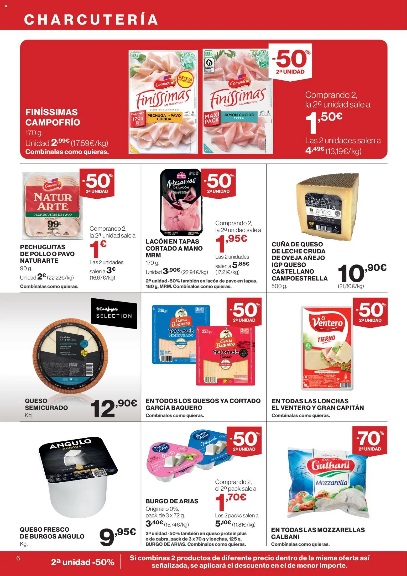 Supercor folleto │ válido desde el 12.03.2026 | Página: 6 | Productos: Leche, Queso, Queso fresco, Cuna