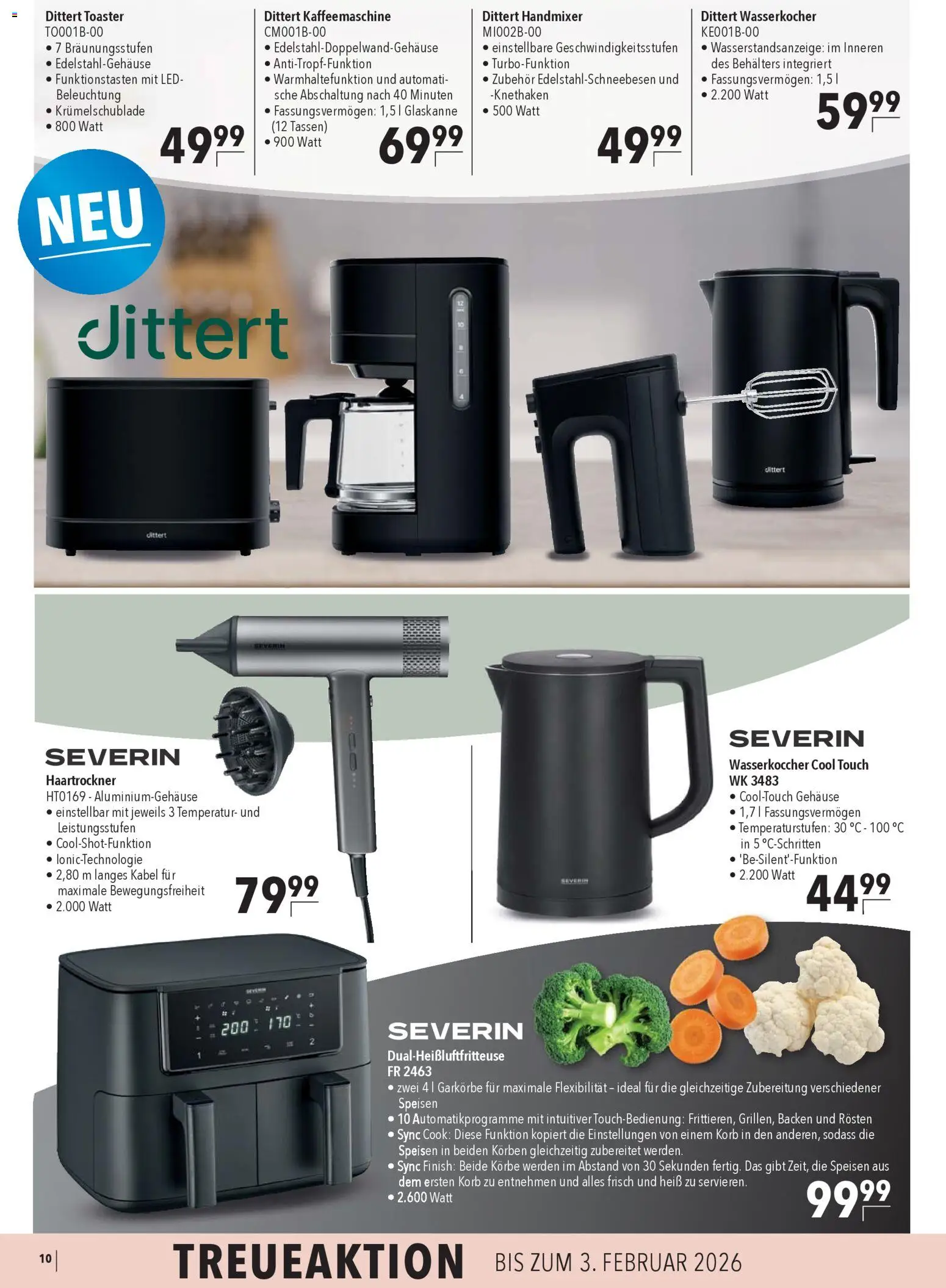 CITTI Markt  Markenwelten – gültig ab 29.10.2025 | Seite: 10 | Produkte: Kabel, Wasserkocher, Toaster, Handmixer