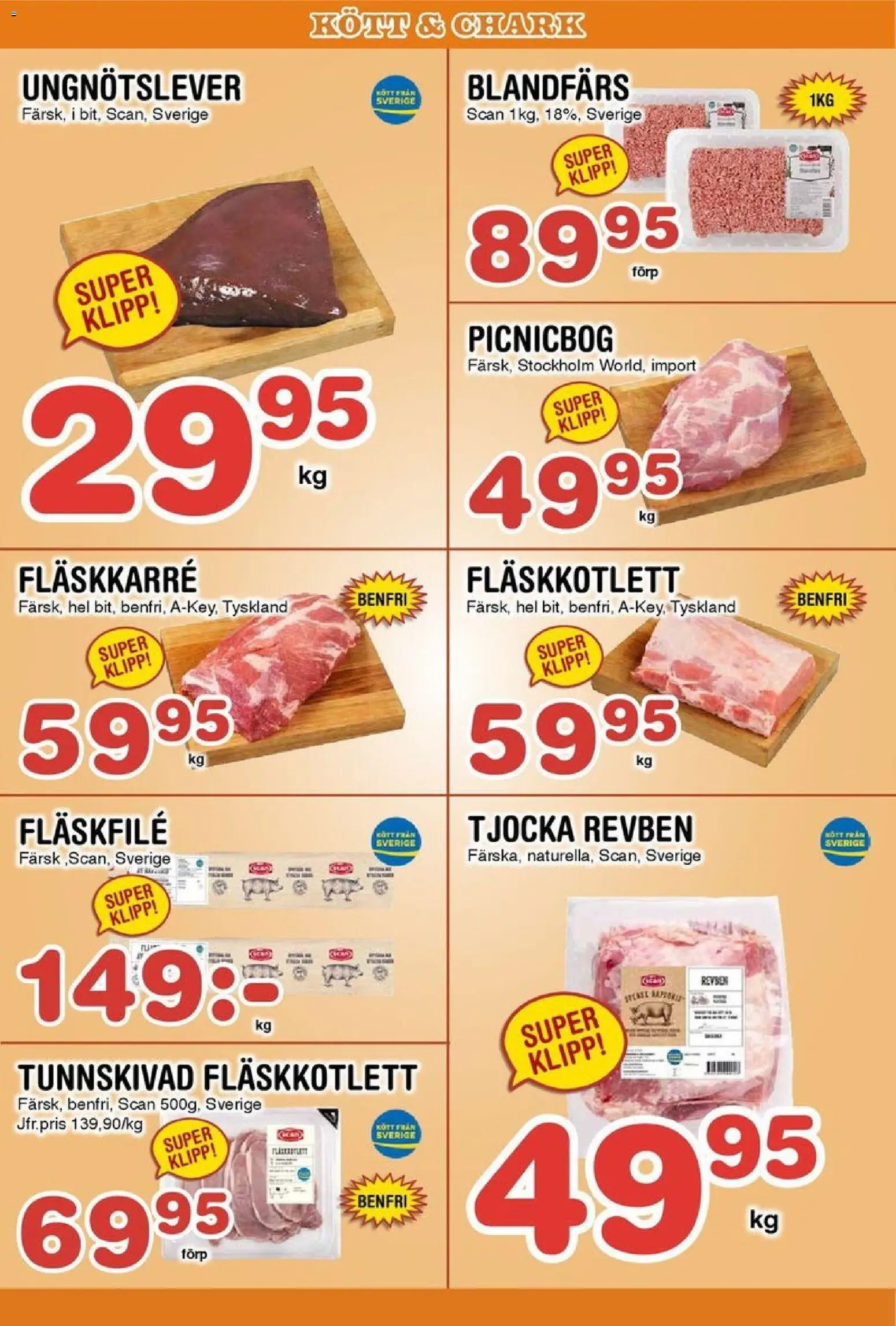 Nya Pulsen reklamblad aktuell från 10.11.2025 | Sida: 4 | Produkter: Blandfärs