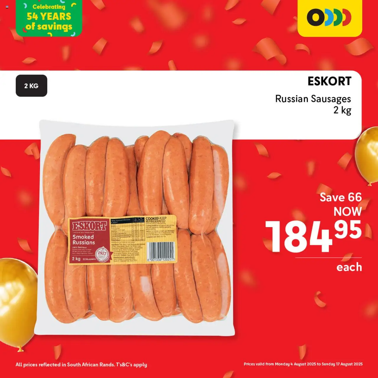 Makro Birthday Deals Frozen Food │ valid from 04.08.2025 | Page: 3