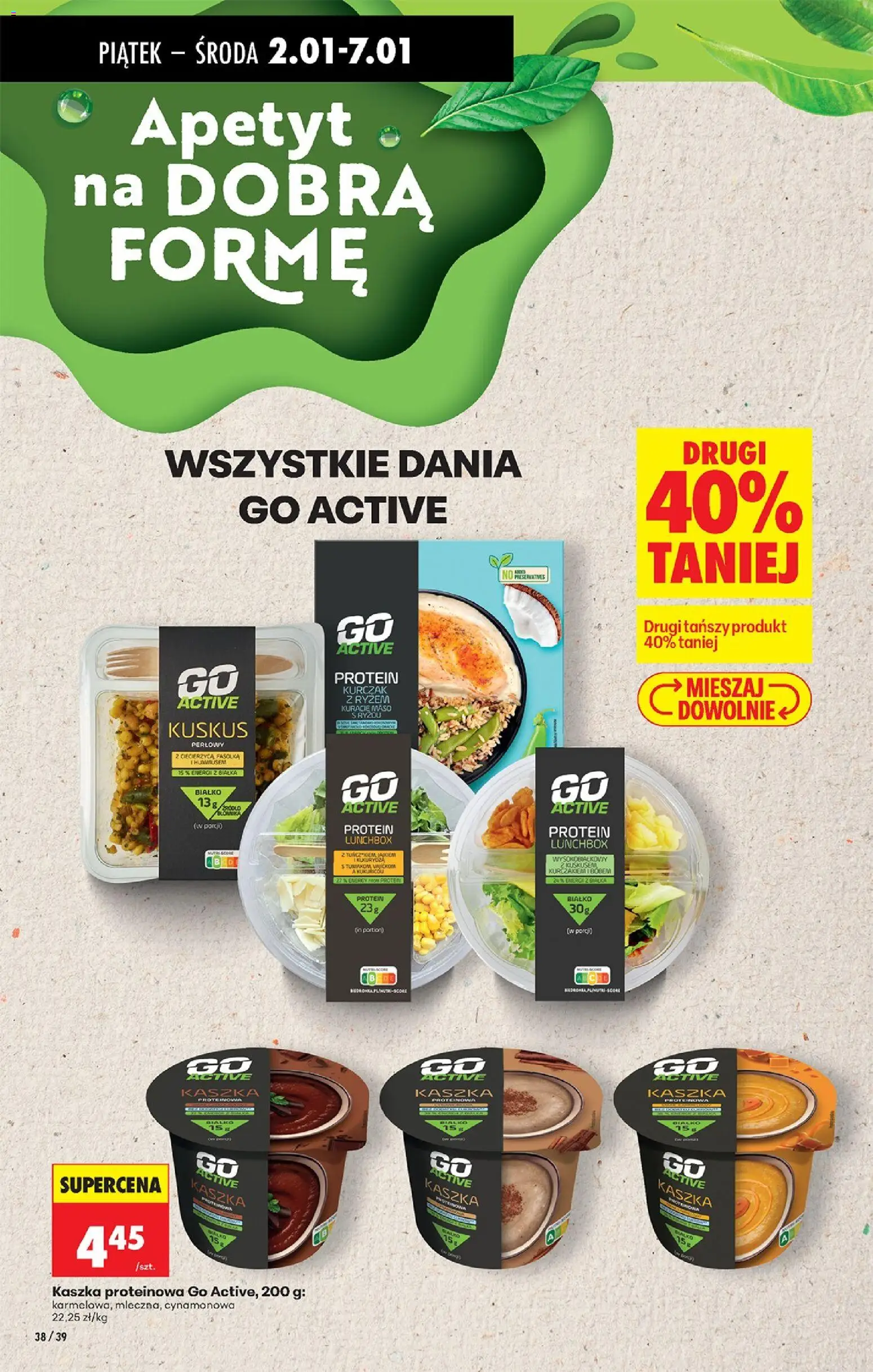 Biedronka gazetka - Oferta w tym tygodniu od 31.12.2025 | Strona: 48 | Produkty: Kurczak, Kuskus perłowy, Ciecierzyca