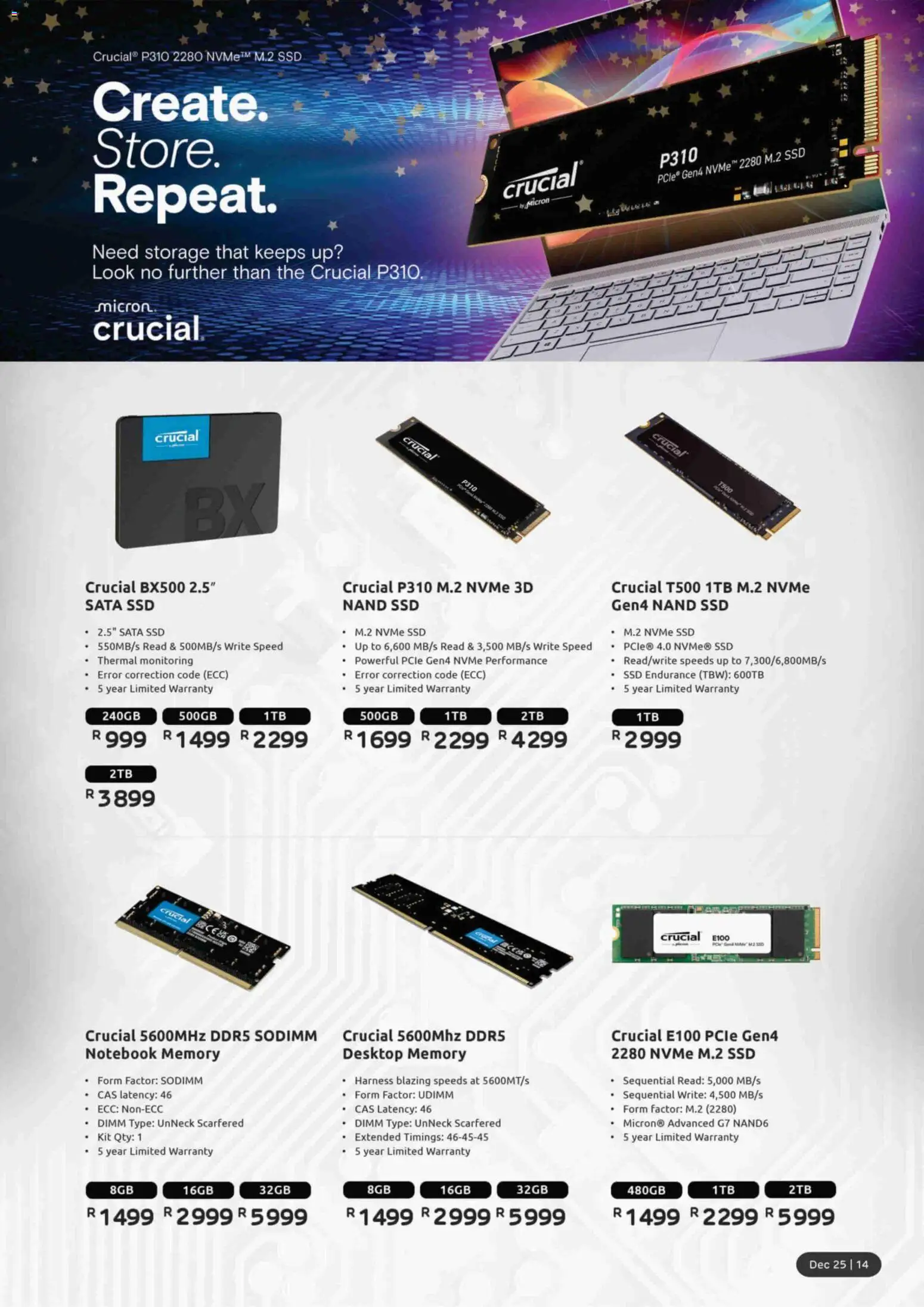 New Computer Mania catalogue – valid from 01.12.2025 | Page: 15 | Products: Notebook