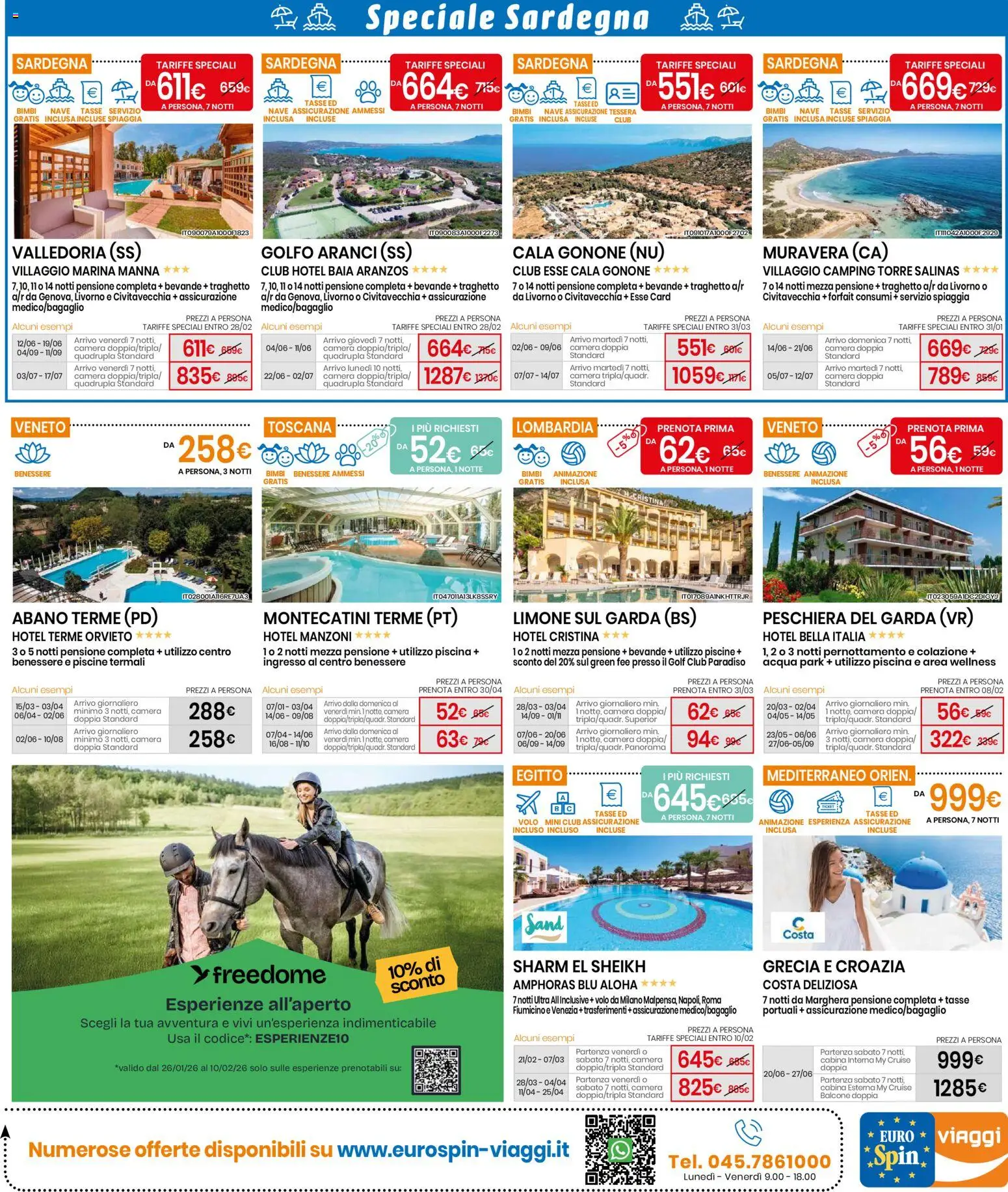 Volantino Eurospin del 29.01.2026 | Pagina: 17 | Prodotti: Acqua, Limone, Piscina