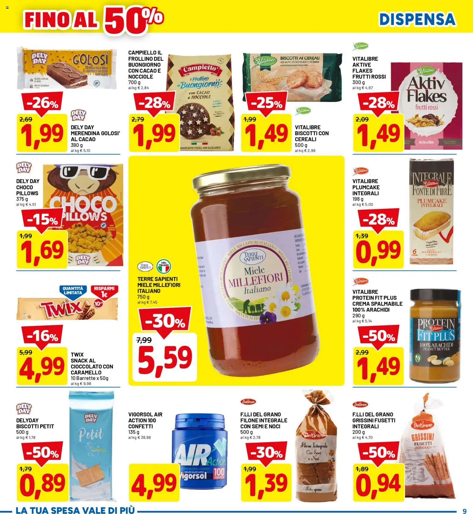 Volantino D Più del 16.03.2026 | Pagina: 9