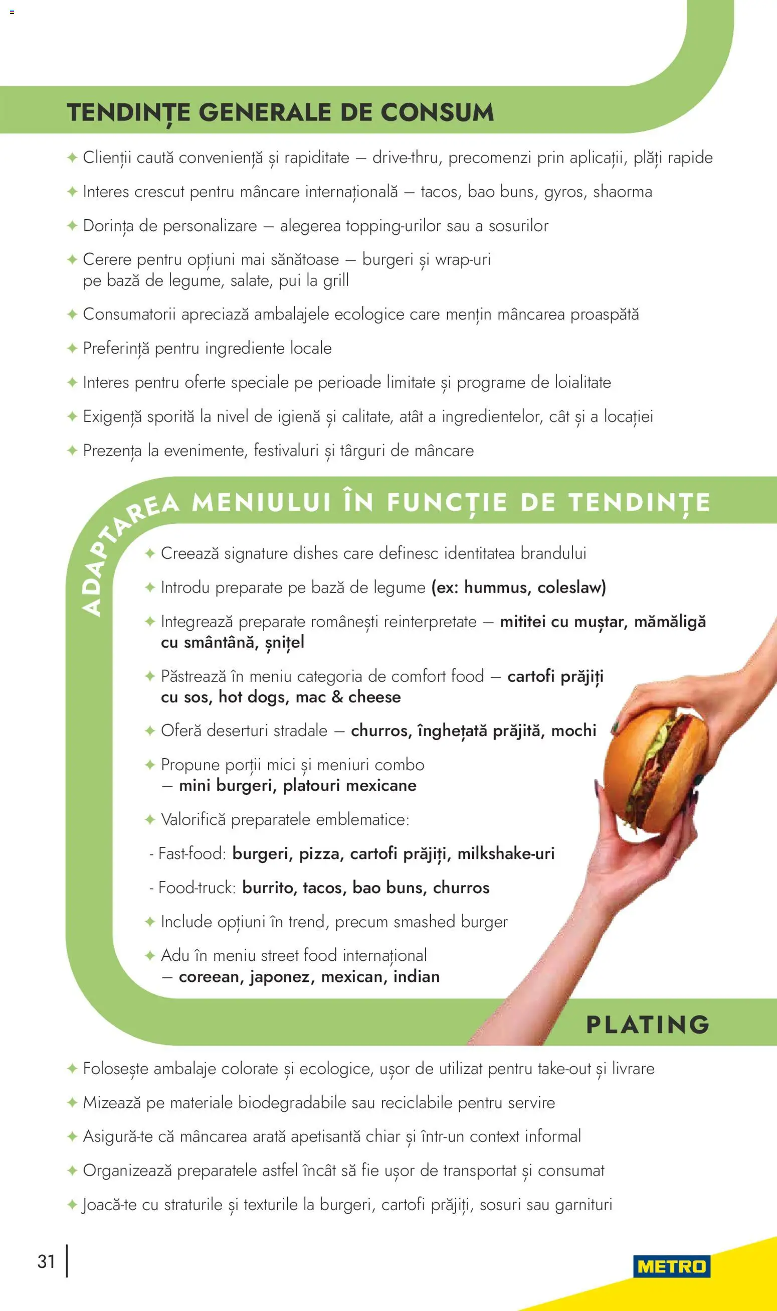 Noul catalog Metro – valabil de la 10.11.2025 | Pagină: 31 | Produse: Grill, Mici, Burger, Înghețată