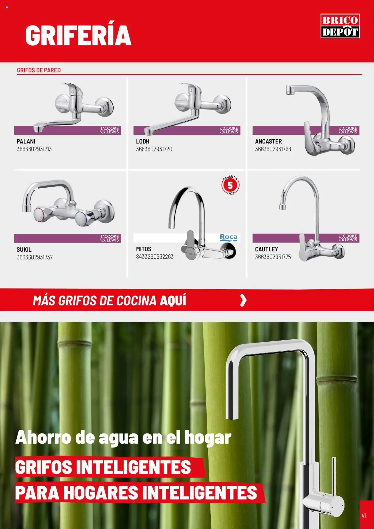 Brico Depôt Cocinas │ válido desde el 01.04.2025 | Página: 41 | Productos: Cocina