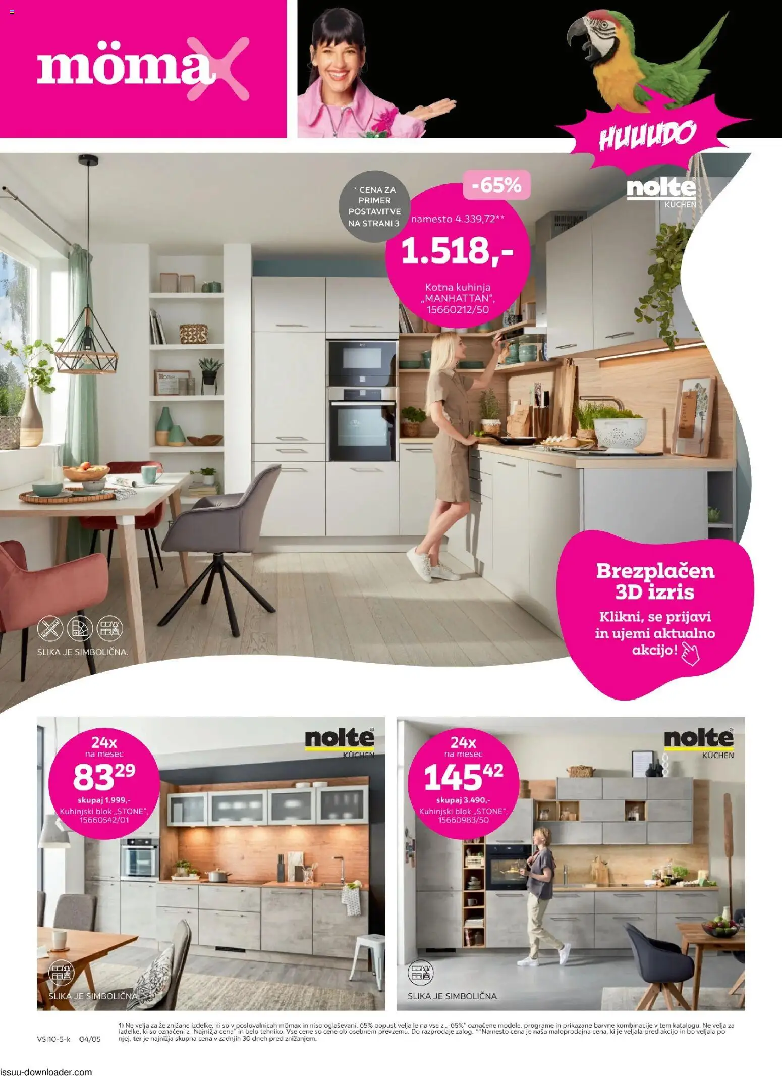 Novi Mömax katalog ponudbe – veljaven od 29.09.2025 | Stran: 4 | Izdelki: Kuhinja, Blok