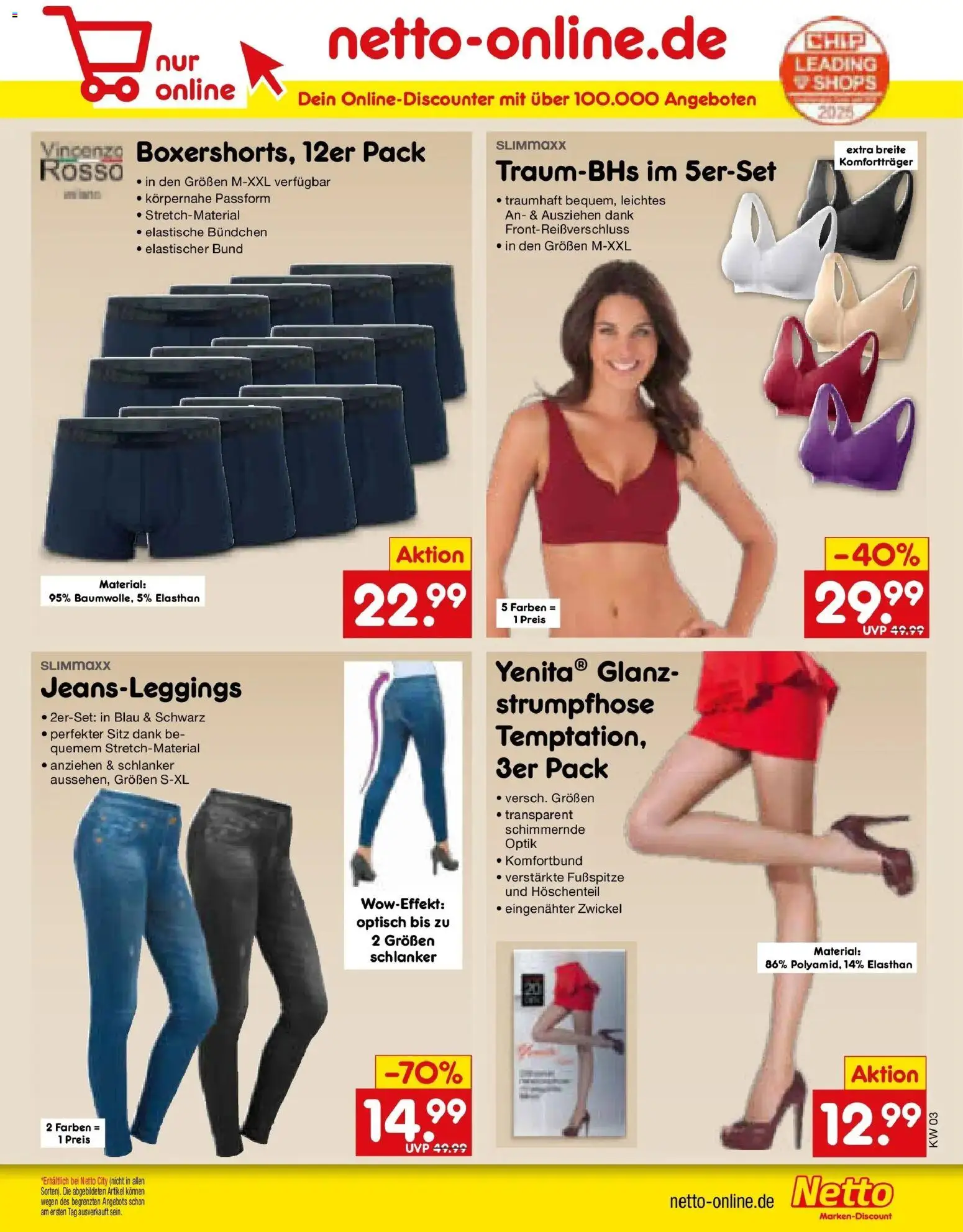 Netto Marken-Discount prospekt Bitterfeld-Wolfen	 – gültig ab 12.01.2026 | Seite: 31 | Produkte: Strumpfhose