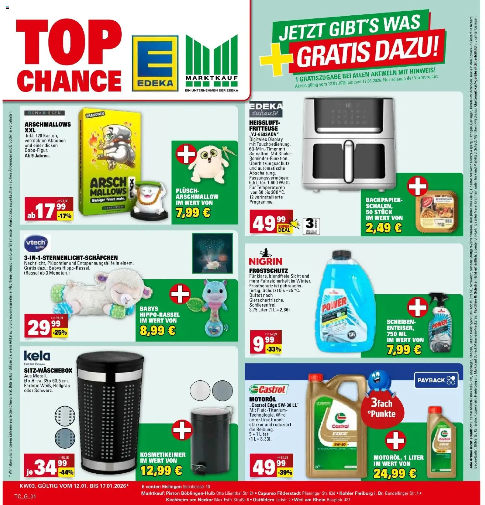 Marktkauf - Marktkauf: Wochenangebote – gültig ab 11.01.2026 | Seite: 27 | Produkte: Fritteuse