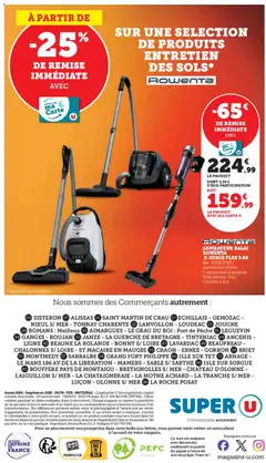 Super U - Prévisualisation de Super U Arts ménagers valide à partir de 20.01.2026 | Page: 16